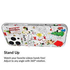 Snoopy Christmas Glitter MagSafe Grip Ring