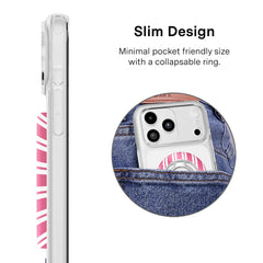 Candy Cane Stripes MagSafe Grip Ring