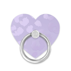 Lilac Leopard Phone Ring