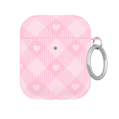 Dolly Pink Gingham AirPod Case
