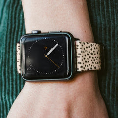 Spotted Cheetah Apple Watch Band