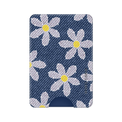 Denim Daisy MagSafe Wallet