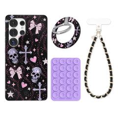 Pretty Punk Skulls Samsung Bundle Set