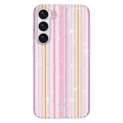 Sunkissed Stripes Glitter Samsung Case