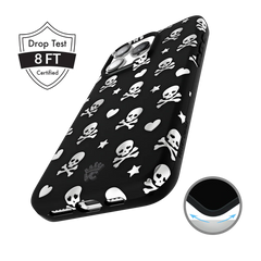 Chrome Skulls iPhone Case