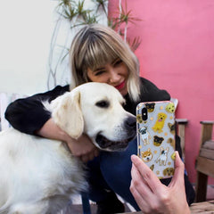 Dog Clear Samsung Galaxy Case