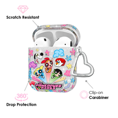 The Powerpuff Girls Girl Power Glitter AirPod Case