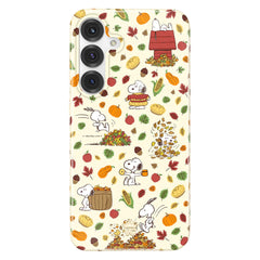 Snoopy Autumn Leaves Samsung Case