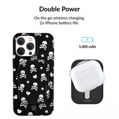 Chrome Skulls Portable MagSafe Charger Power Pack