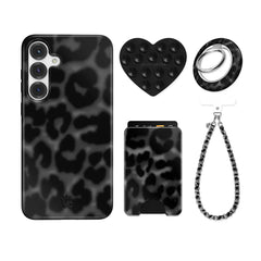 It Girl Black Leopard Samsung Bundle