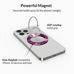 Magenta Camo MagSafe Grip Ring