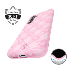 Dolly Pink Gingham Samsung Case