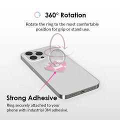 Pink Vibe Checkered Phone Ring