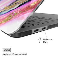 Galaxy Glitter Marble MacBook Case 2.0