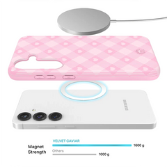 Dolly Pink Gingham Samsung Case