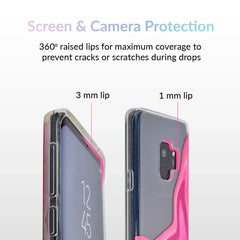 Pink Geode Glitter Samsung Case