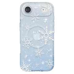 Snow Angel Glitter iPhone Case