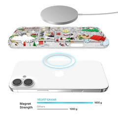 Snoopy Christmas Glitter iPhone Case