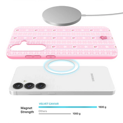 Strawberry Macaron Samsung Case