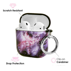 Purple Stone AirPods Case