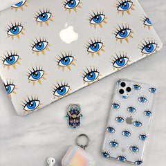 Evil Eyes MacBook Case
