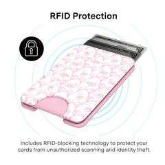 Lovely Pink Bows MagSafe Wallet