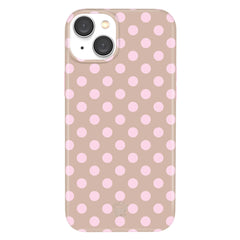 Brown Sugar Polka Dot iPhone Case