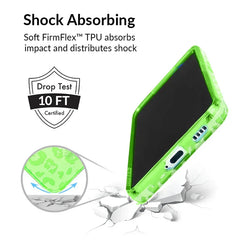Key Lime Leopard Samsung Case