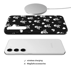 Chrome Skulls Samsung Case