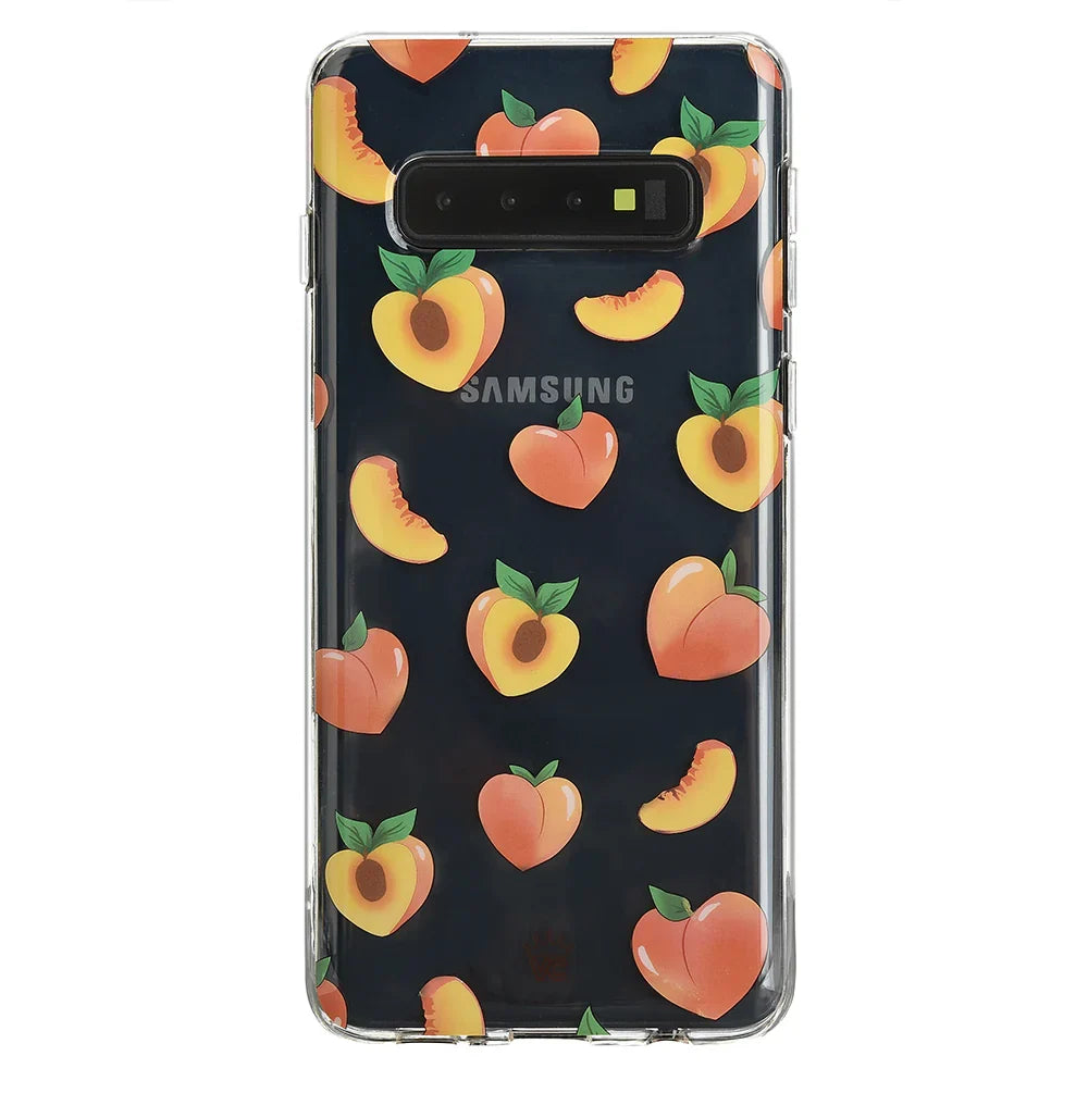Just Peachy Samsung Clear Case