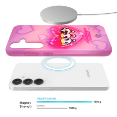 The Powerpuff Girls Airbrush Hearts Samsung Case