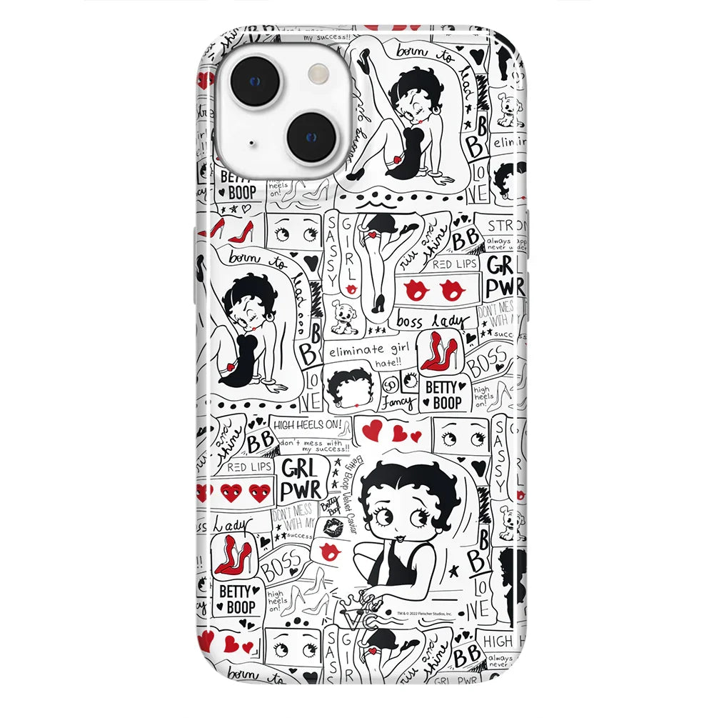 Betty Boop Girl Power iPhone Case