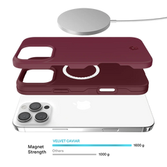 Burgundy 1990 iPhone Case