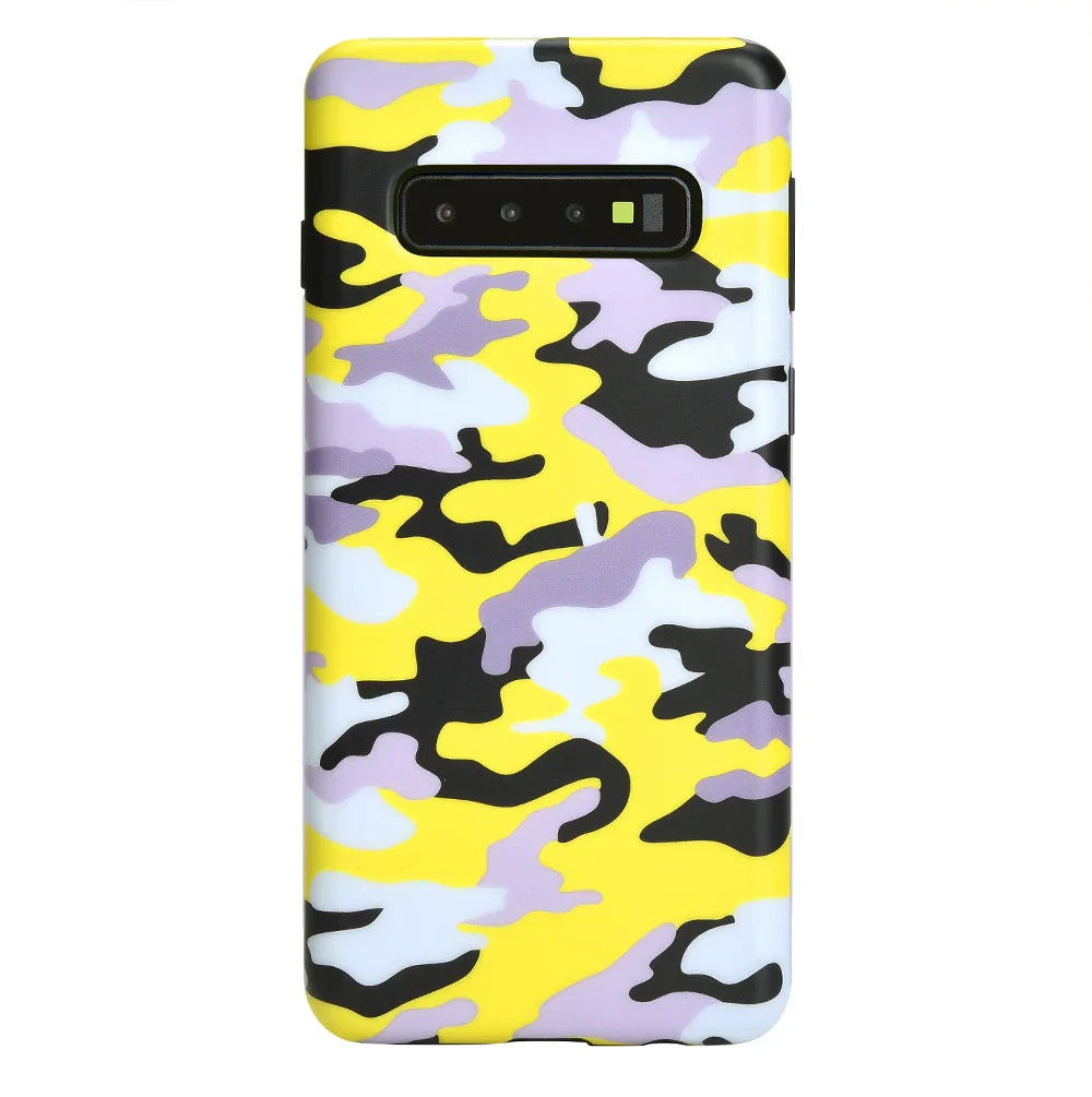 Yellow Camo Samsung Galaxy Case