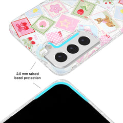 Spring Whimsy Stamps Glitter Samsung Case