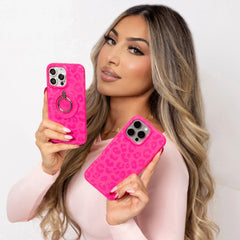 Even Hotter Pink Leopard MagSafe Grip Ring