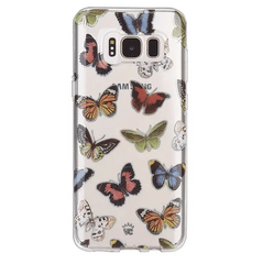 Vintage Butterfly Samsung Galaxy Clear Case