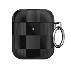 Noir Vibe Checkered AirPod Case