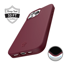 Burgundy 1990 iPhone Case