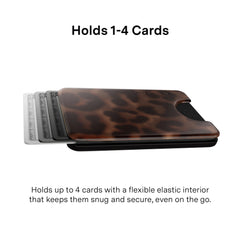 It Girl Leopard MagSafe Wallet