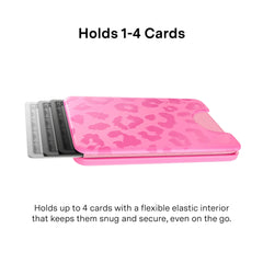 Hot Pink Leopard MagSafe Wallet