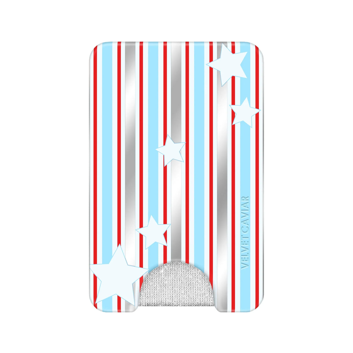 Stars & Stripes Glitter MagSafe Wallet