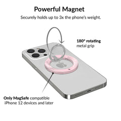 Widow’s Web Chrome MagSafe Grip Ring