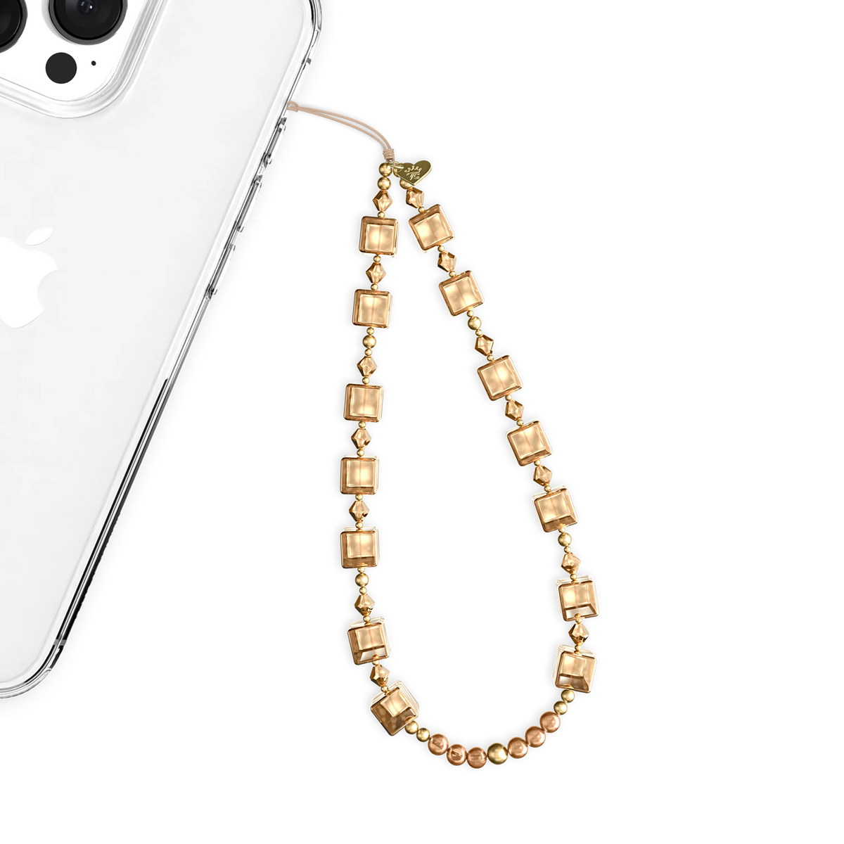 Nude Cube Phone Charm