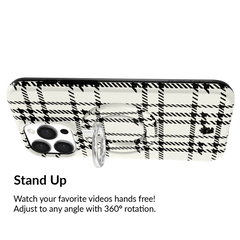 Houndstooth Sweater MagSafe Grip Ring