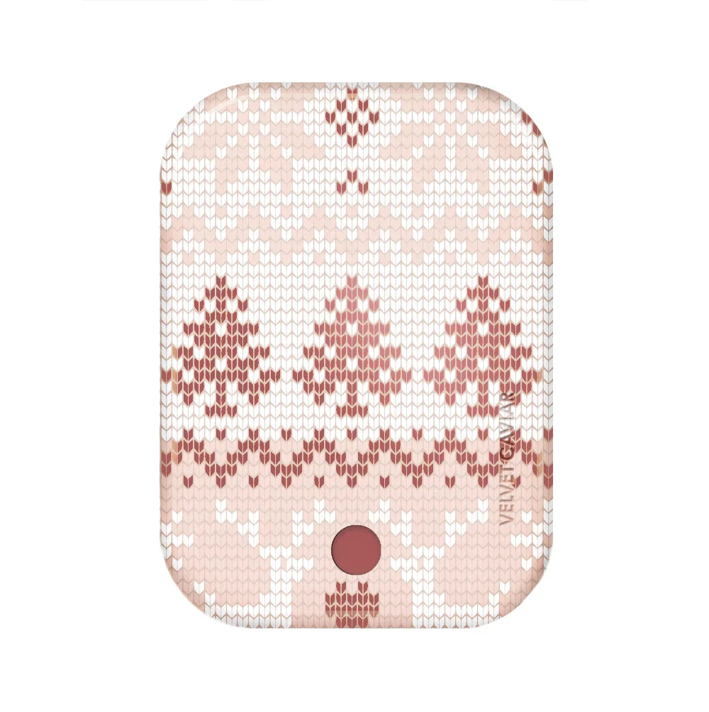 Cozy Chai Sweater Portable MagSafe Charger Power Pack