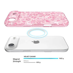 Pink Christmas Glitter iPhone Case