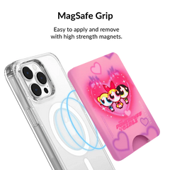 The Powerpuff Girls Airbrush Hearts MagSafe Wallet