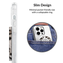 Arctic Leopard MagSafe Grip Ring