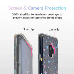 Pastel Starry Night Clear Samsung Case